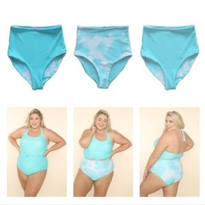 Coral Reef Swim Tye Dye Bottoms